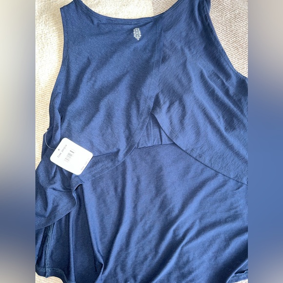 NWT FREE PEOPLE Perfect Conditions Tank | SMALL | Deep Sea Blue - Picture 6 of 6